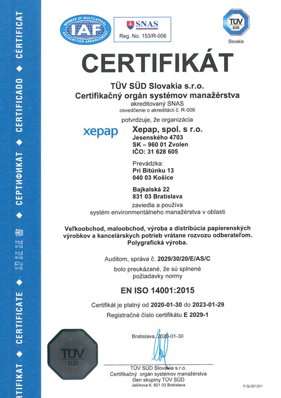 Certifikáty