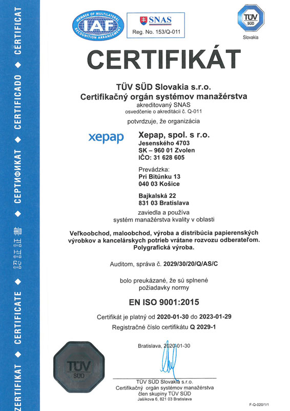 Certifikáty